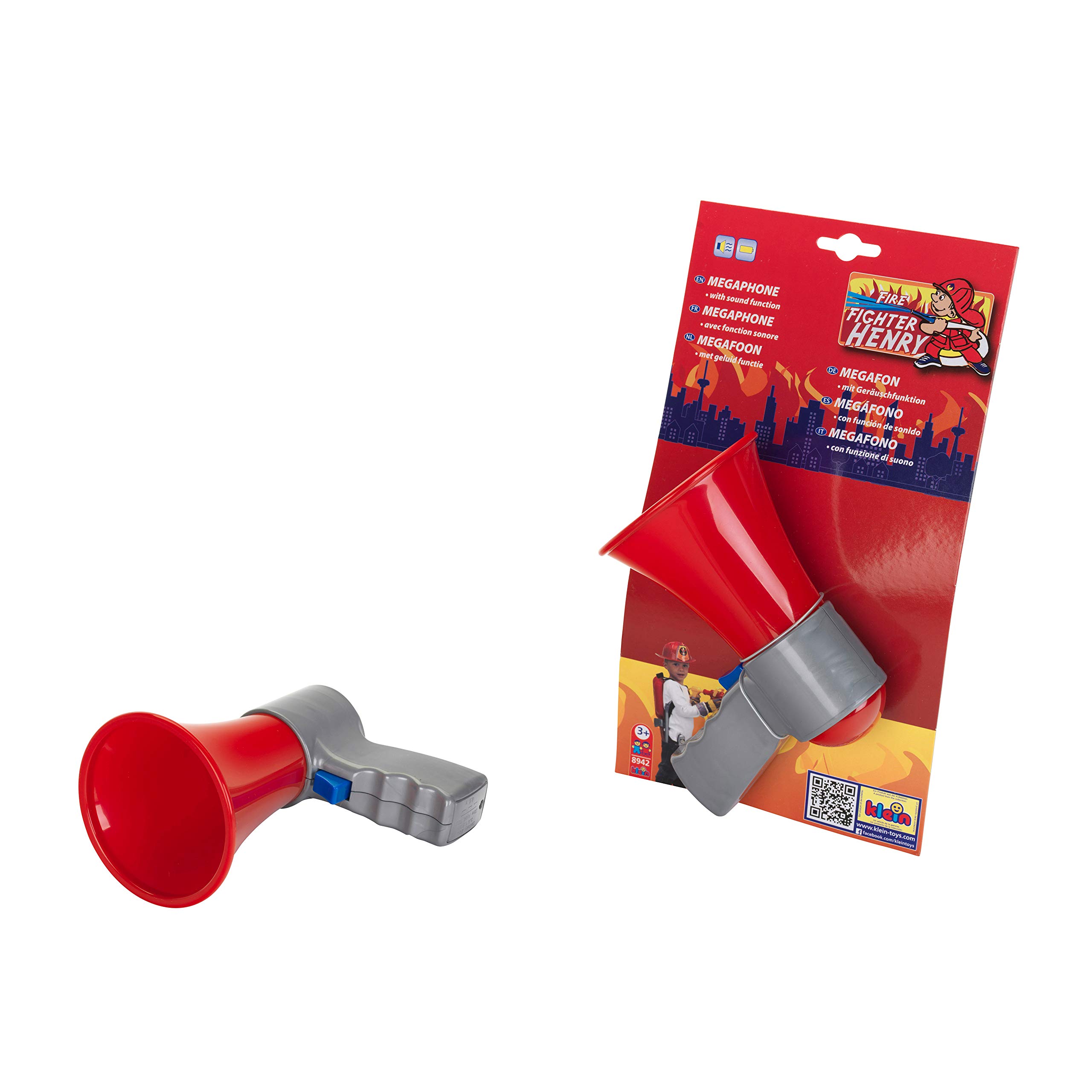 Amazon.com: Theo Klein 8942 Fire Fighter Henry Megafon I Game